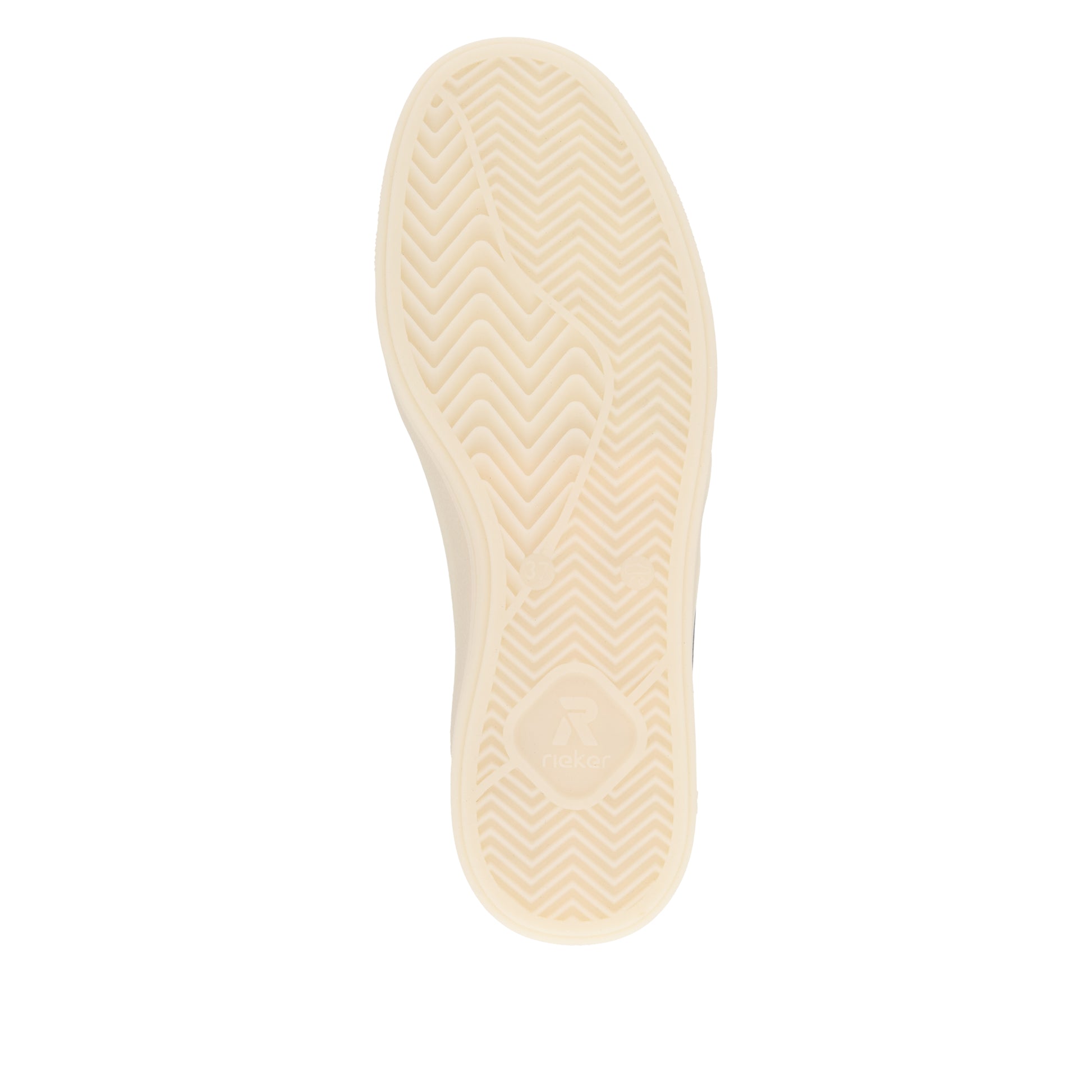 Silver/Platinum Elasticated Shoes for Women | Rieker W2200-90