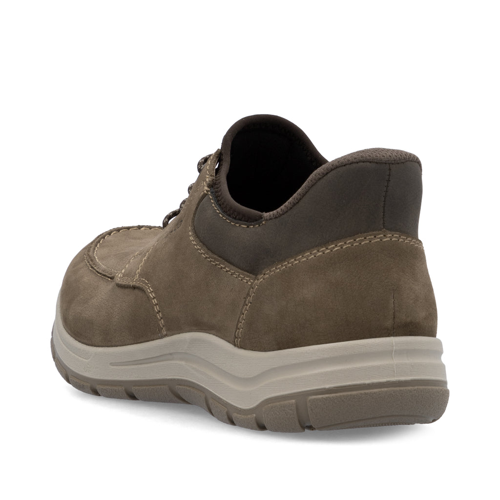 Brown Elasticated Shoes for Men | Rieker 03656-24