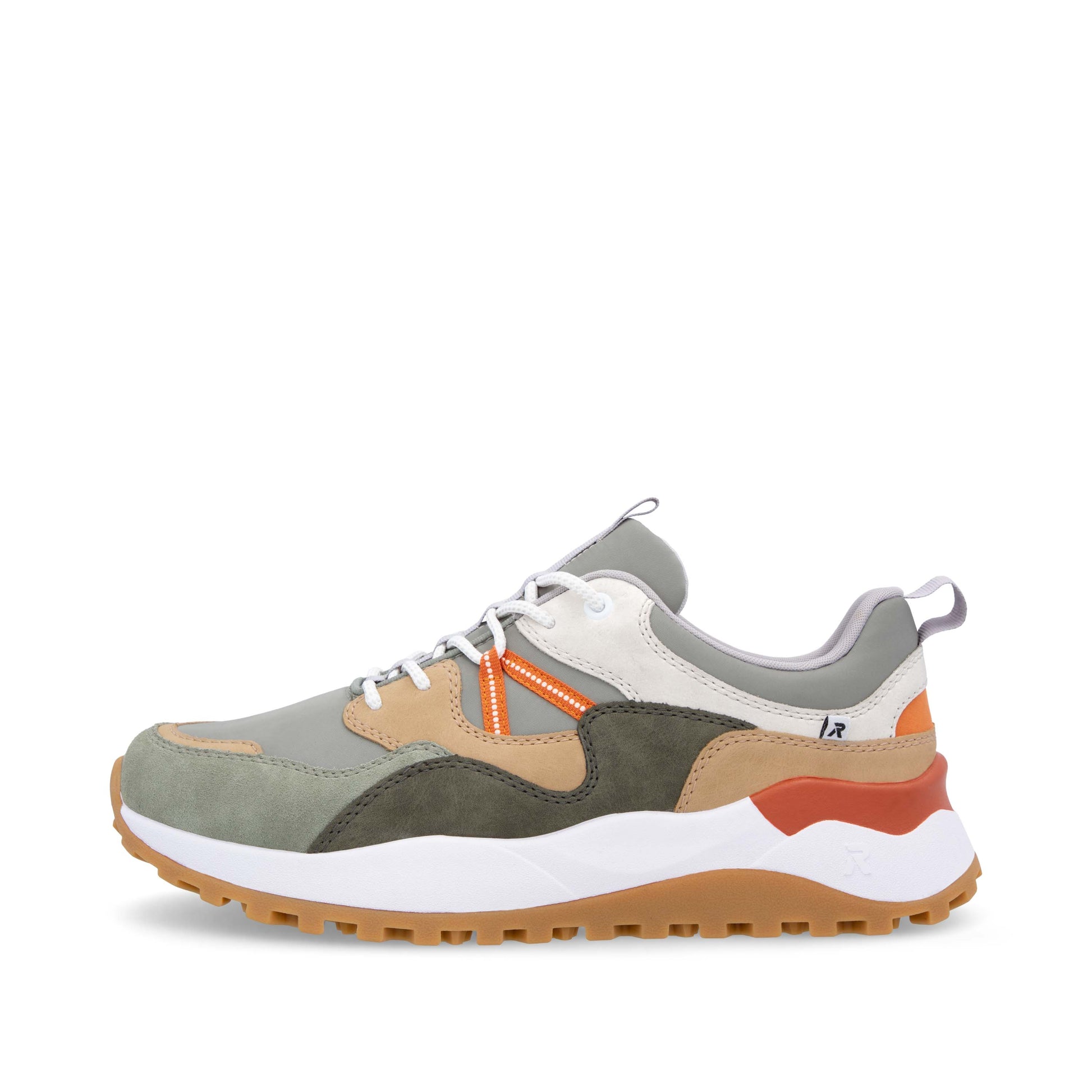 Green Elasticated Shoes for Men | Rieker U1301-52