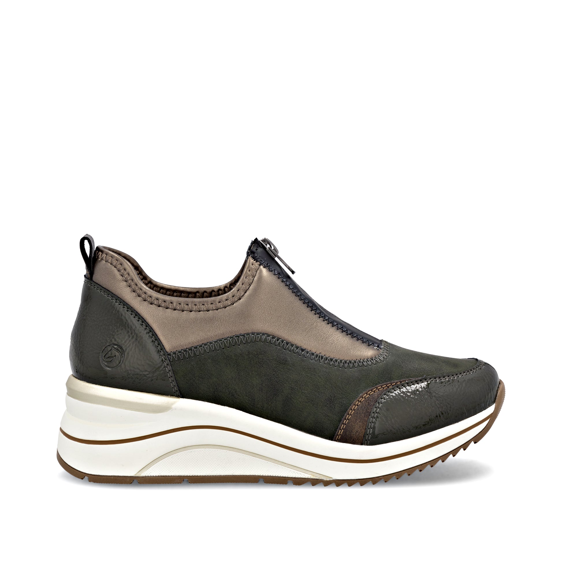 Green Zip Shoes for Women | Remonte D0T08-54