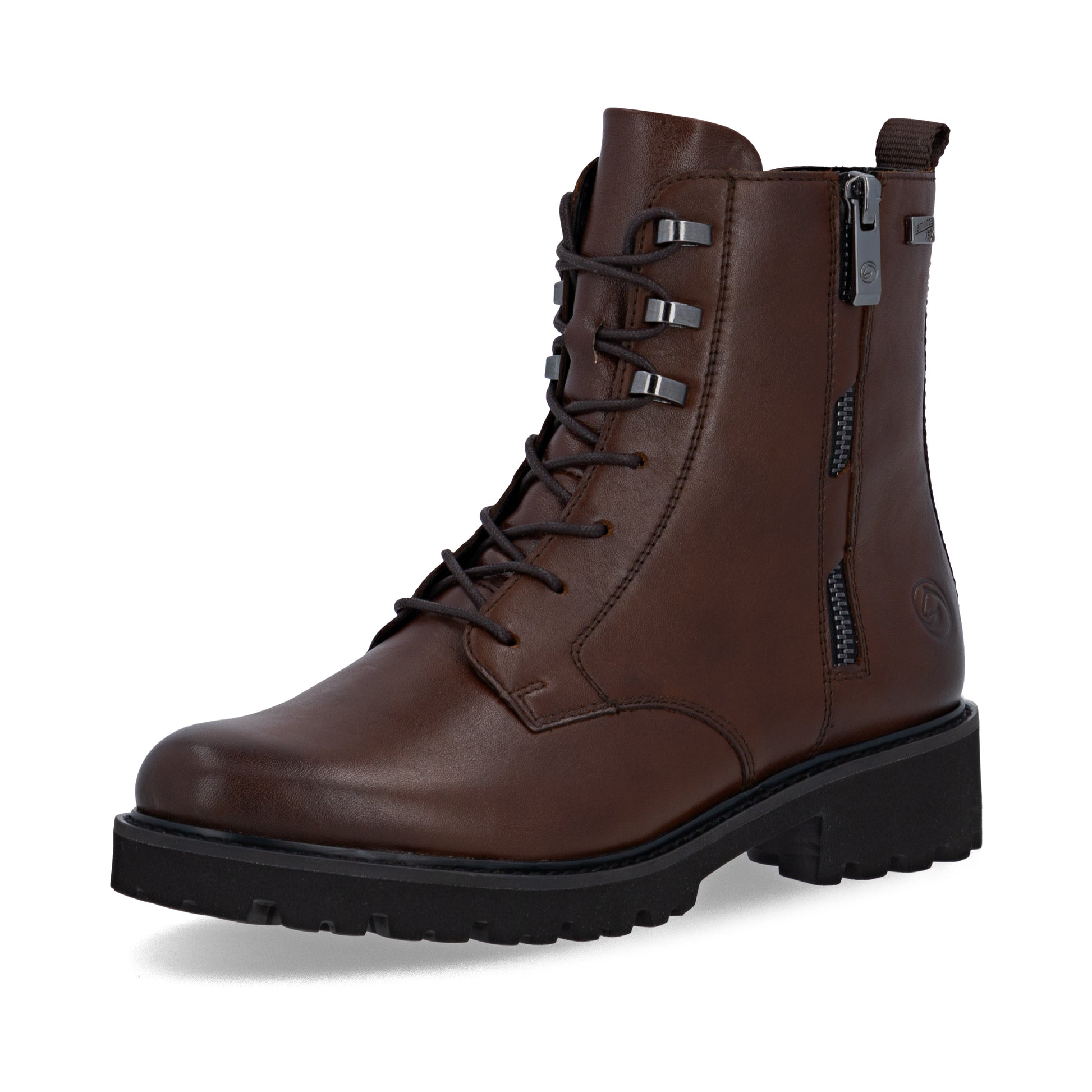 Brown Zip Boots for Women | Remonte D8656-25
