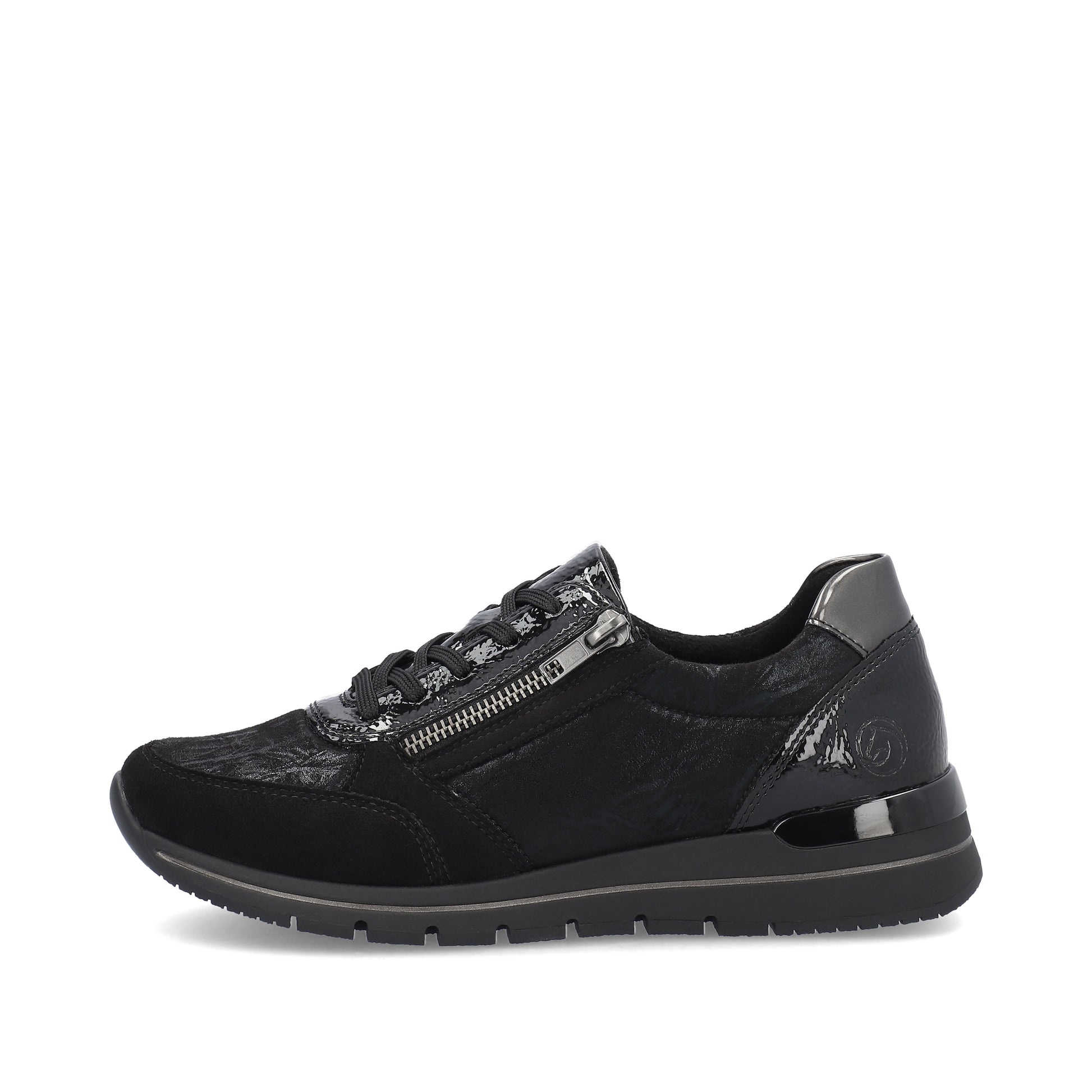 Black Zip Shoes for Women | Remonte R6700-03
