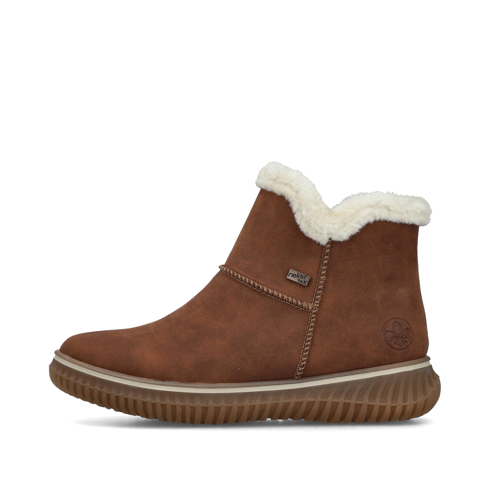 Brown Zip Boots for Women | Rieker 74260-25