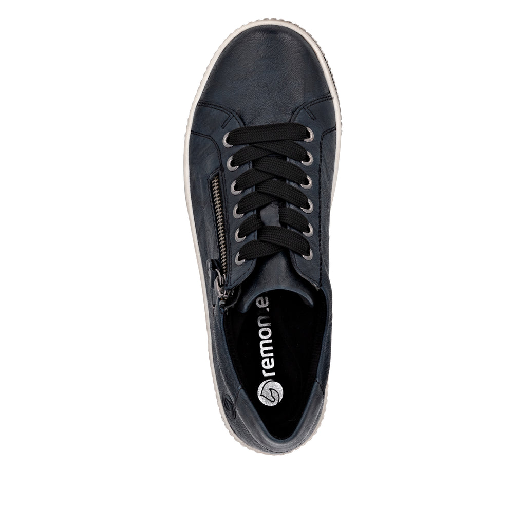 Blue Zip Shoes for Women | Remonte D0700-15