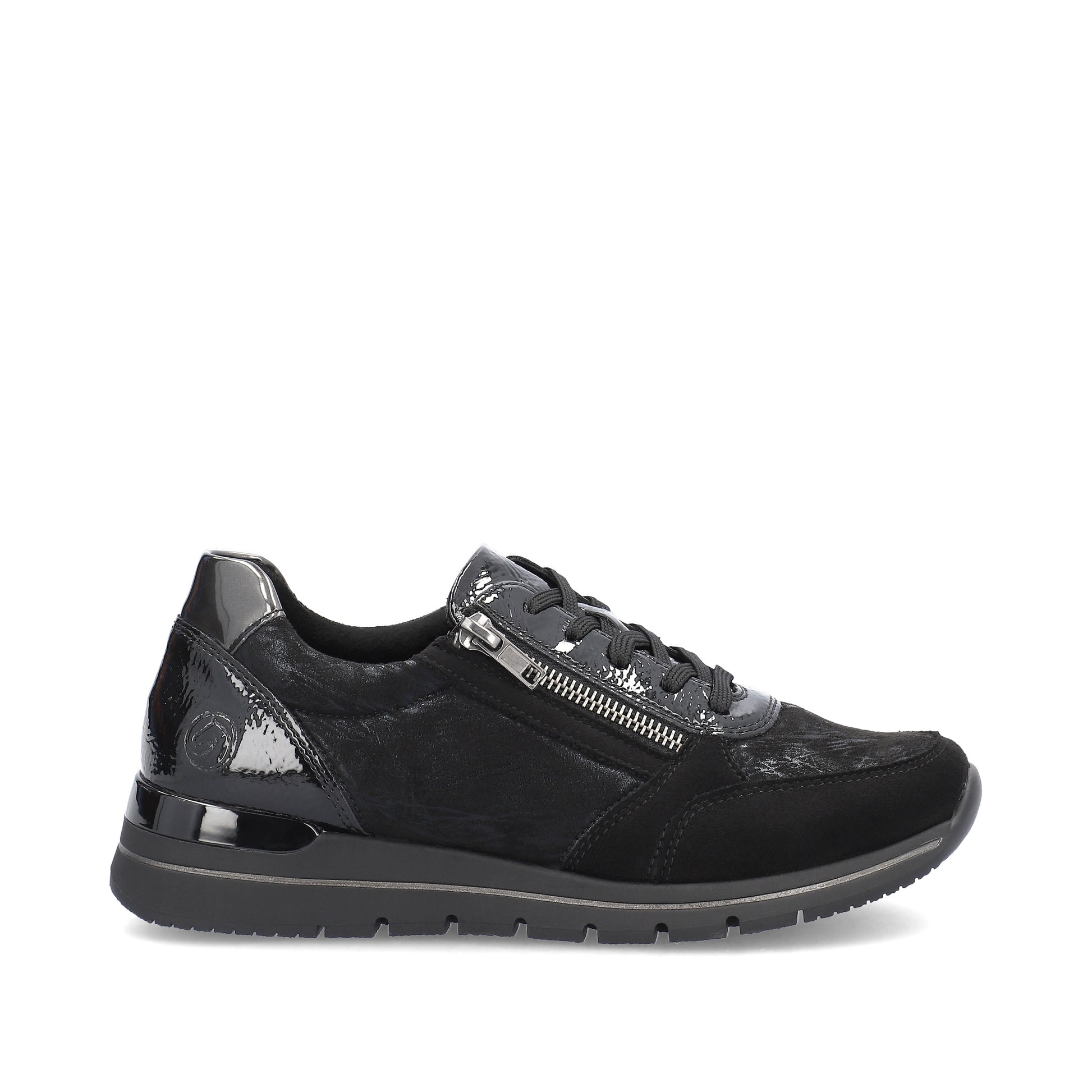 Black Zip Shoes for Women | Remonte R6700-03
