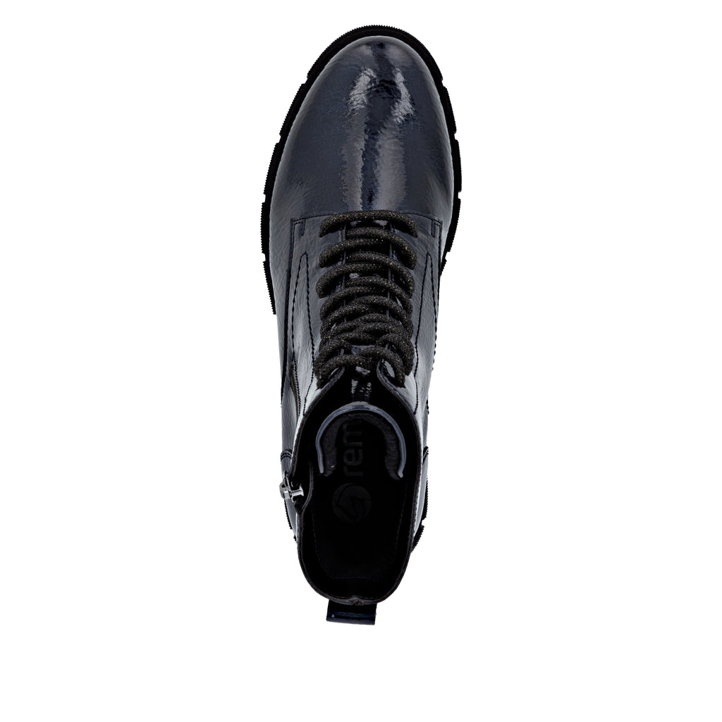 Blue Zip Boots for Women | Remonte D2S72-14