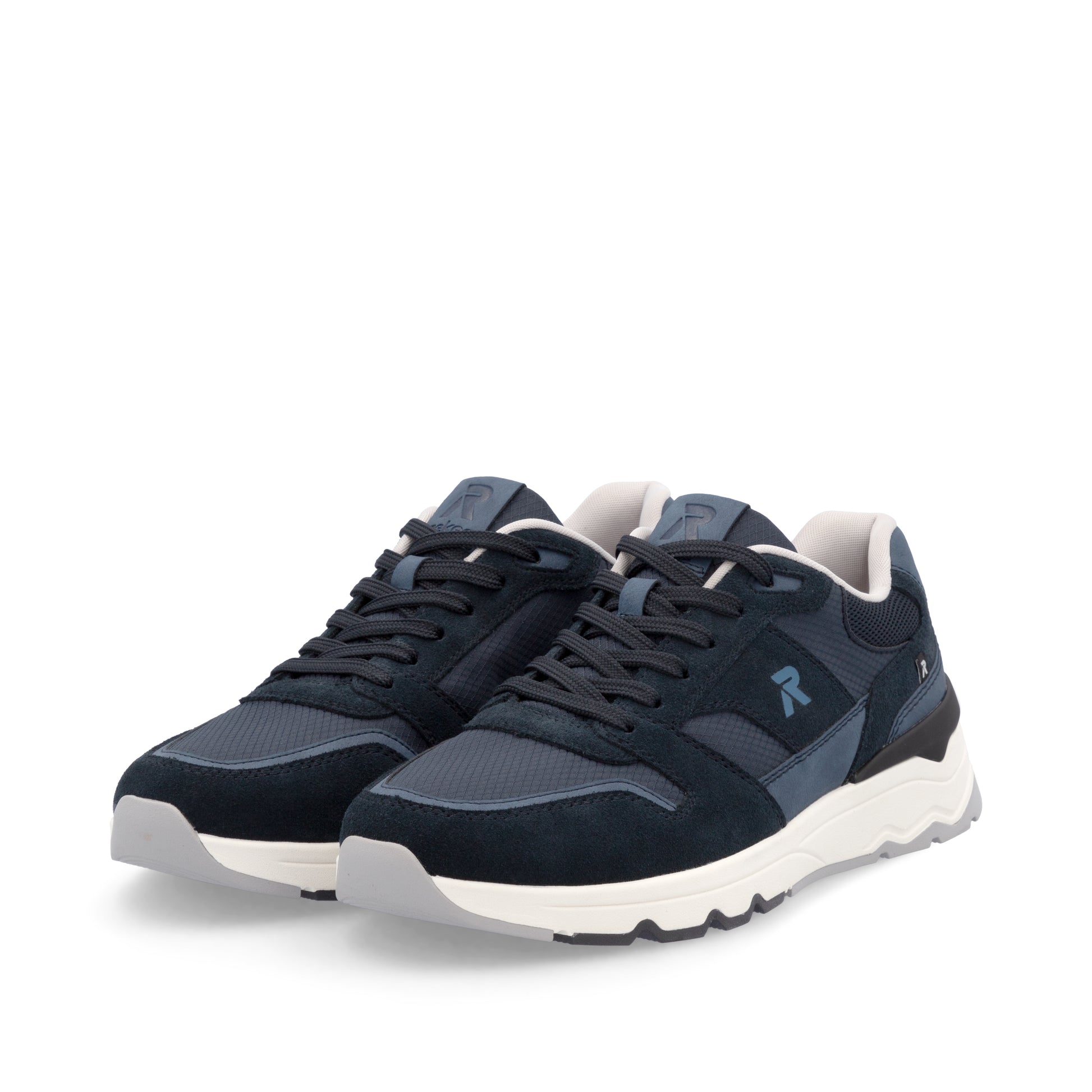 Blue Elasticated Shoes for Men | Rieker U0905-14