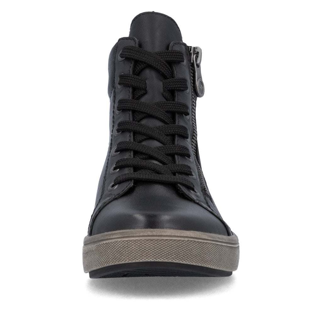 Black Zip Boots for Women | Rieker X0709-01