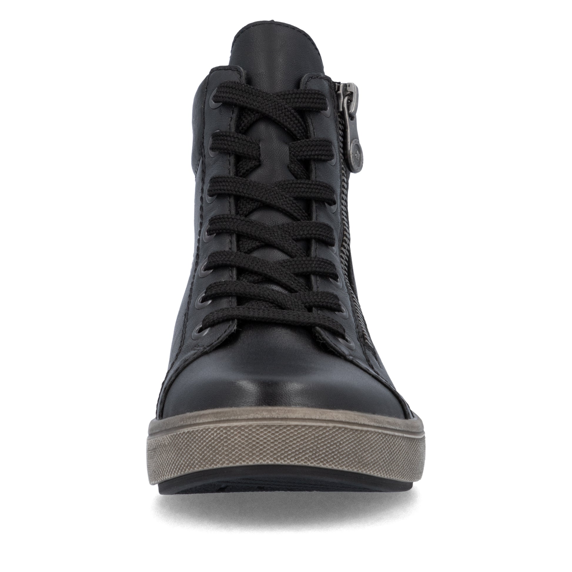 Black Zip Boots for Women | Rieker X0709-01