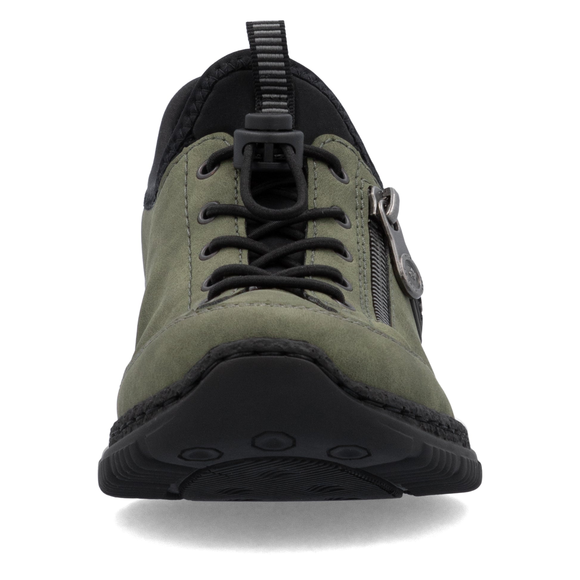 Green Elasticated Shoes for Women | Rieker N3267-54