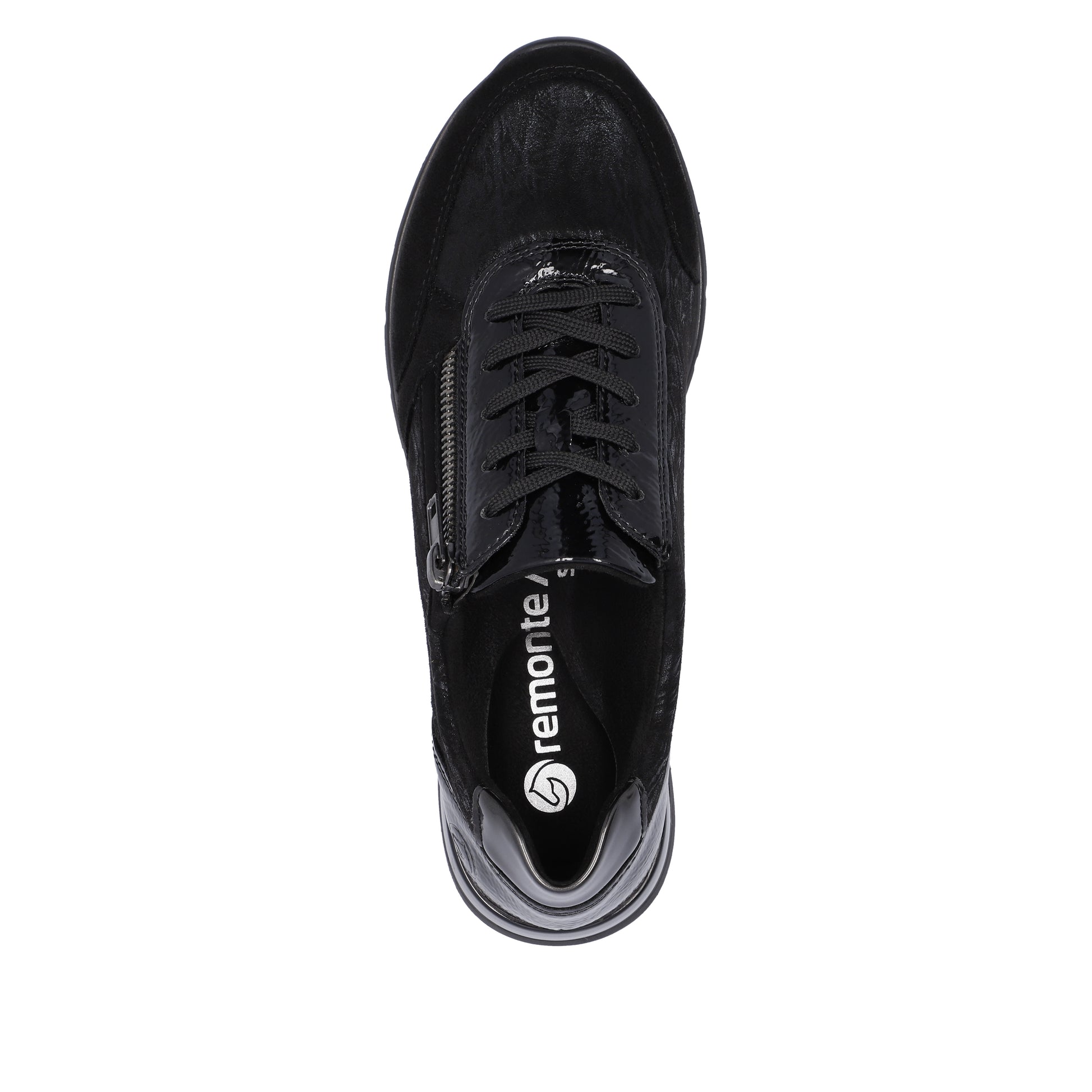 Black Zip Shoes for Women | Remonte R6700-03