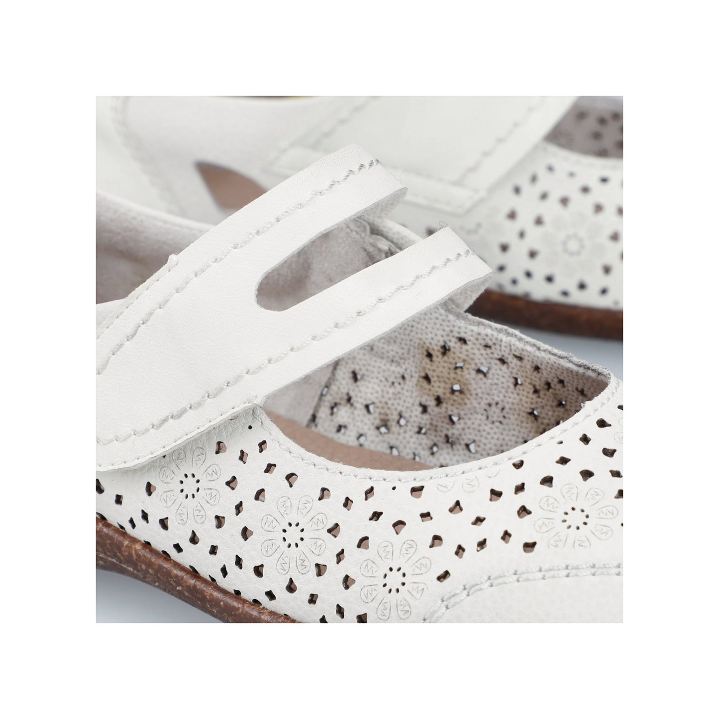 Rieker Woman's Shoes - White | 47675-80