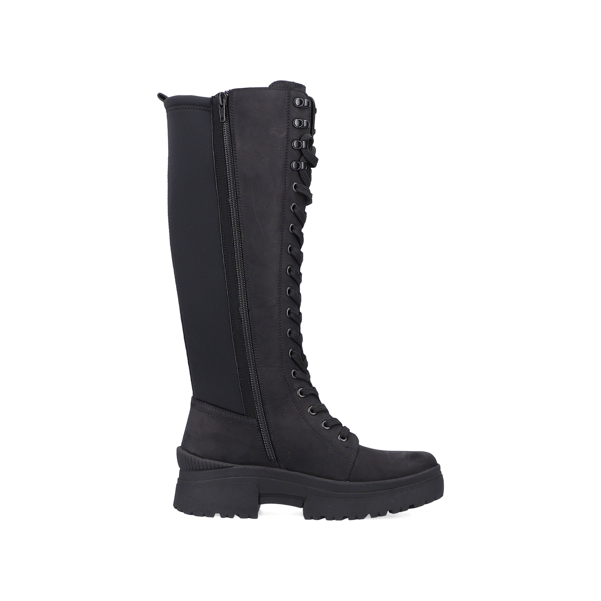 Black Zip Boots for Women | Rieker Sport W0390-00