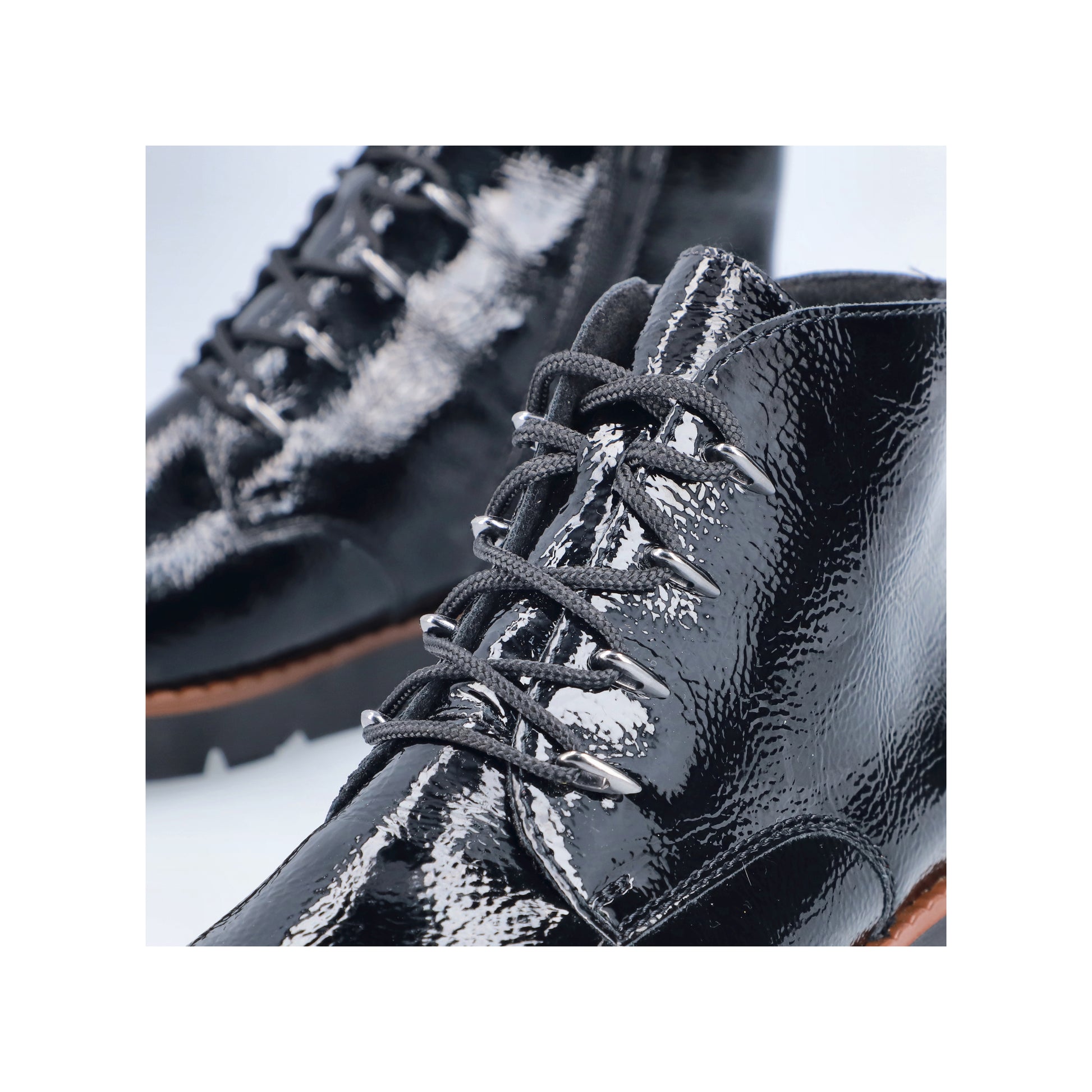 Black Zip Boots for Women | Rieker 44902-00