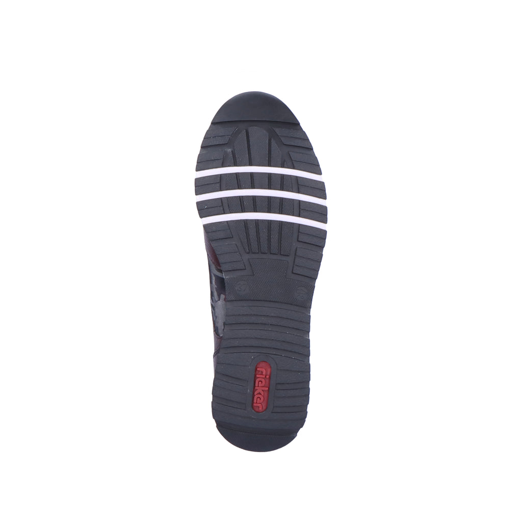 Red Lace-Up Shoes for Women | Rieker Sport 40804-35