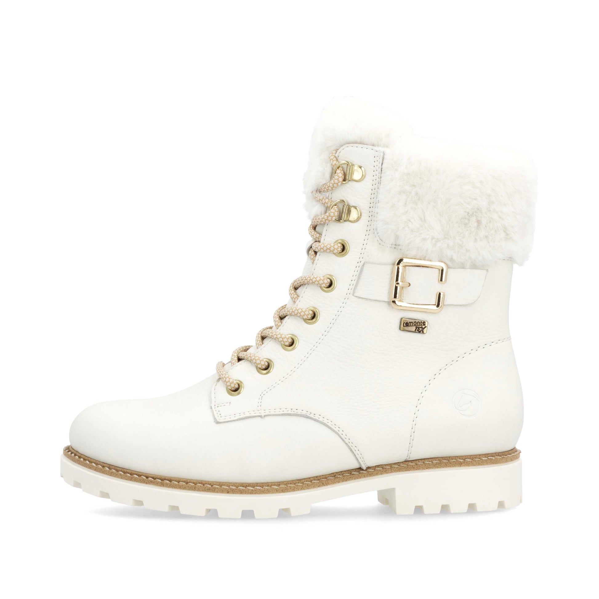 White Zip Boots for Women | Remonte D8481-80