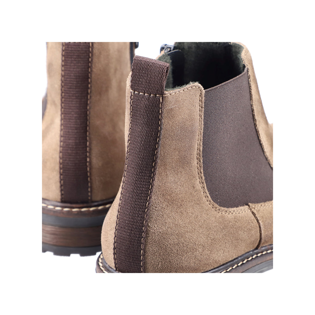 Beige Zip Boots for Men | Rieker 32051-64