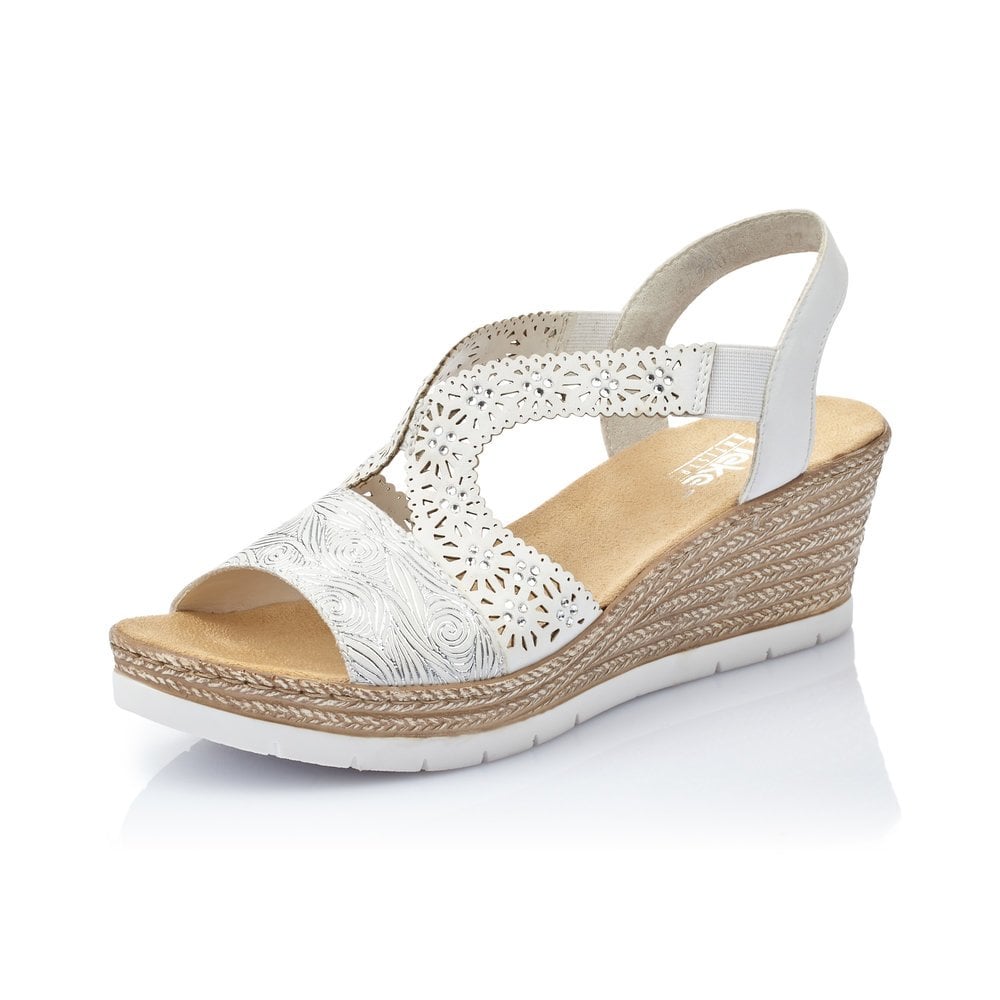 reiker white sandals