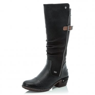 rieker wool lined boots